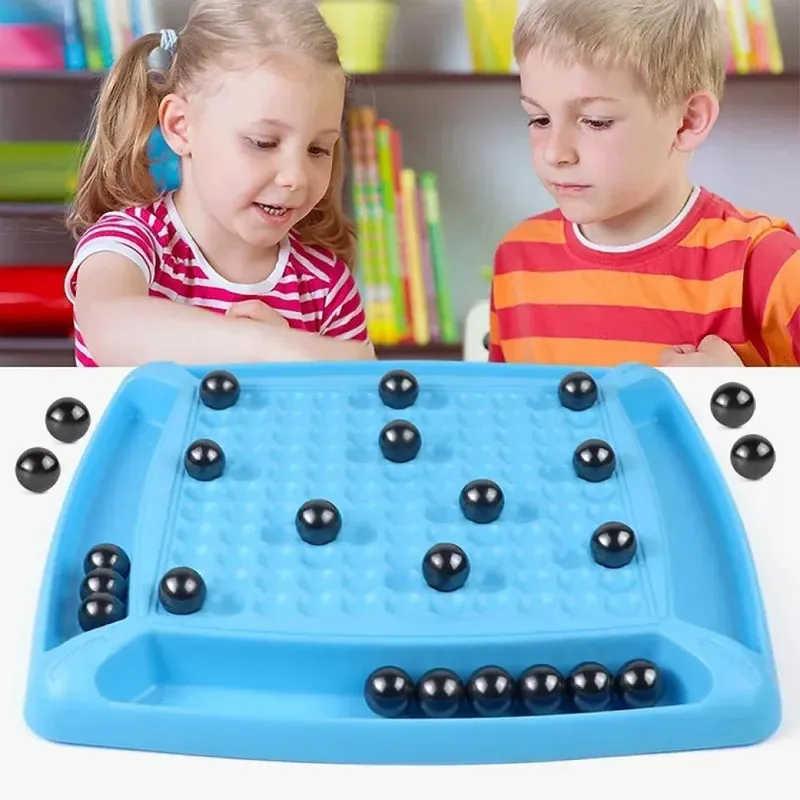  لعبة لشطرنج المغناطيسي لعبة شطرنج الممتعة للاطفال و للتجمعات العائلية - Magnitic Battle chess