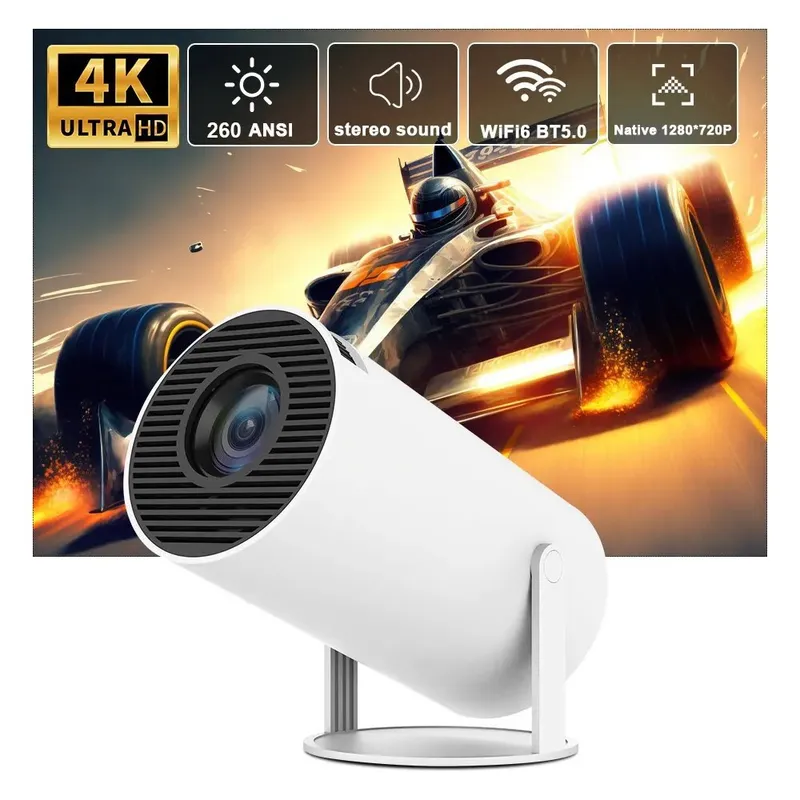  جهاز بروجكتور الذكي -Projector HY300 4K-Android 