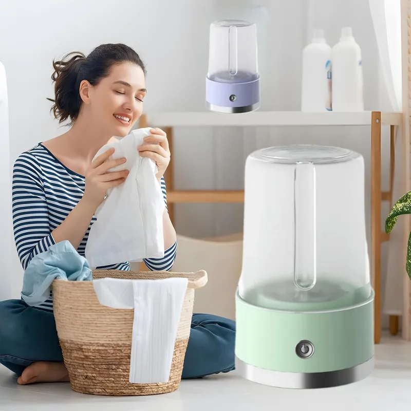 Mini machine a làver portable  - آلة الغسيل العصرية المميزة