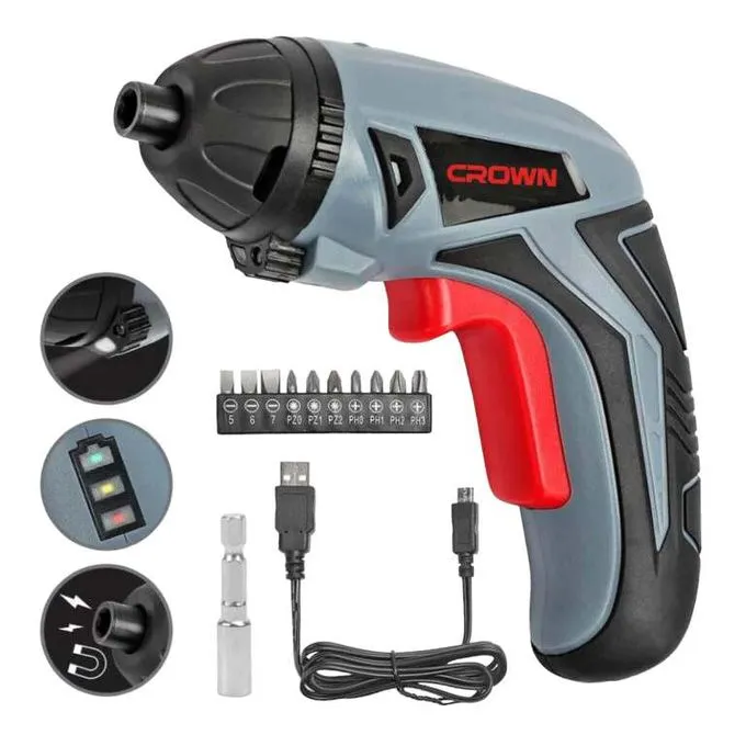 visseuse Crown CT22055 – مفك براغي كهربائي لاسلكي