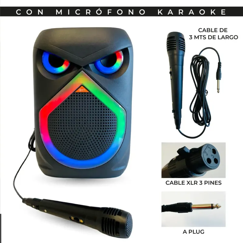 مكبر صوت لاسلكي بتقنية بلوتوث قابل للشحن  