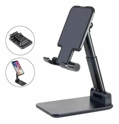 حامل الهاتف الذكي و Ipad القابل للطي – راحة مطلقة وتصميم أنيق